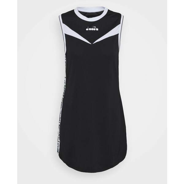 Diadora DRESS CLAY Sukienka sportowa black D2941L003