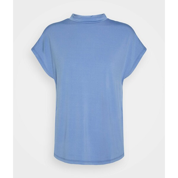 Vila VICATHRINE FUNNEL NECK T-shirt basic colony blue V1021D0Y8