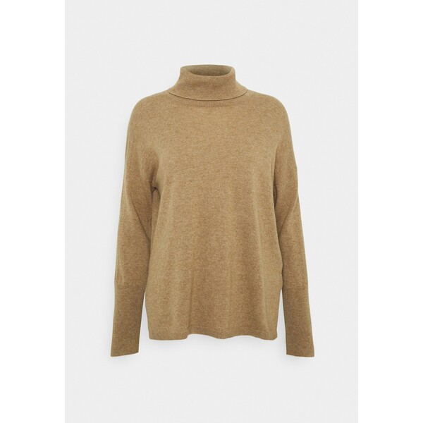 pure cashmere TURTLENECK Sweter beige PUG21I004