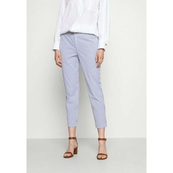 Lauren Ralph Lauren LYCETTE PANT Spodnie materiałowe sapphire star/white L4221A05Z