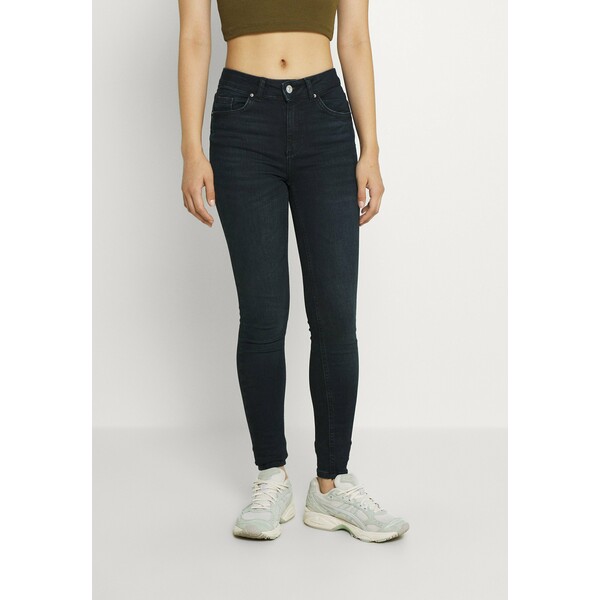 Pieces PCDELLY Jeansy Skinny Fit midnight blue PE321N0BW