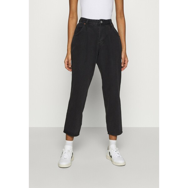 Monki Jeansy Relaxed Fit black dark MOQ21N02A