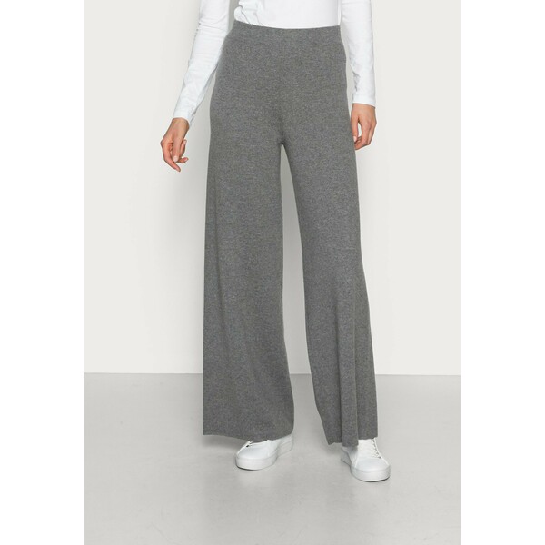 Ecoalf CEGALF PANTS WOMAN Spodnie materiałowe grey melange ECD21A00I