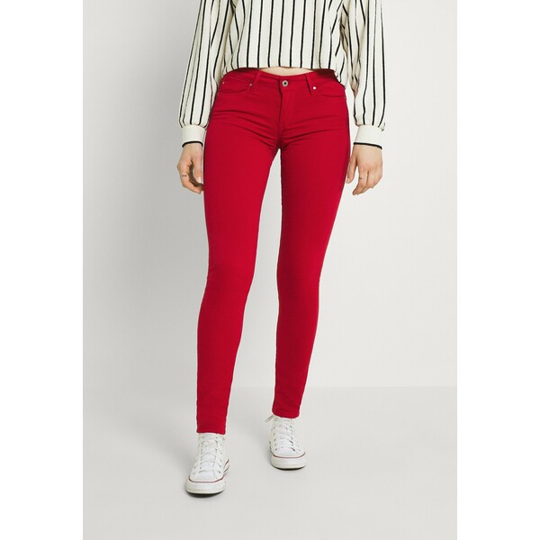 Pepe Jeans SOHO Jeansy Skinny Fit winter red PE121A0DB