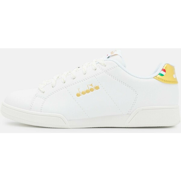 Diadora IMPULSE Sneakersy niskie white/gold D2911A02B