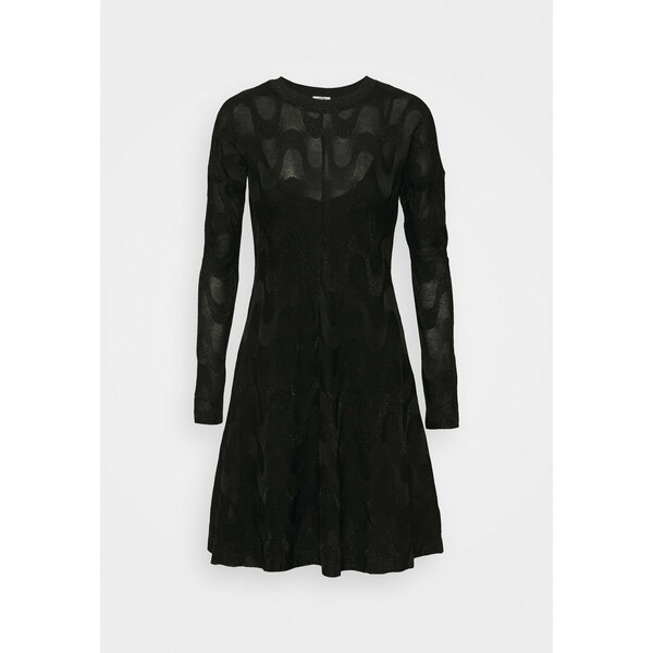 M Missoni DRESS Sukienka dzianinowa black MM321C08K