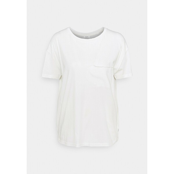 Marc O'Polo DENIM SHORT SLEEVE PATCHED POCKET LOOSE BODYSHAPE T-shirt basic scandinavian white OP521D06K