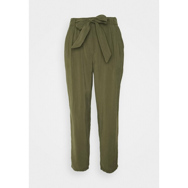 More & More TROUSER Spodnie materiałowe new khaki M5821A0F2