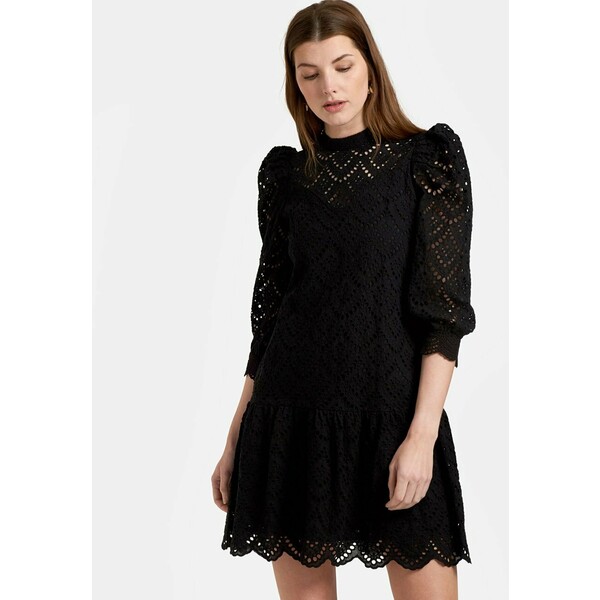 Eksept by Shoeby RAINBOW DRESS Sukienka koktajlowa black EK521C005