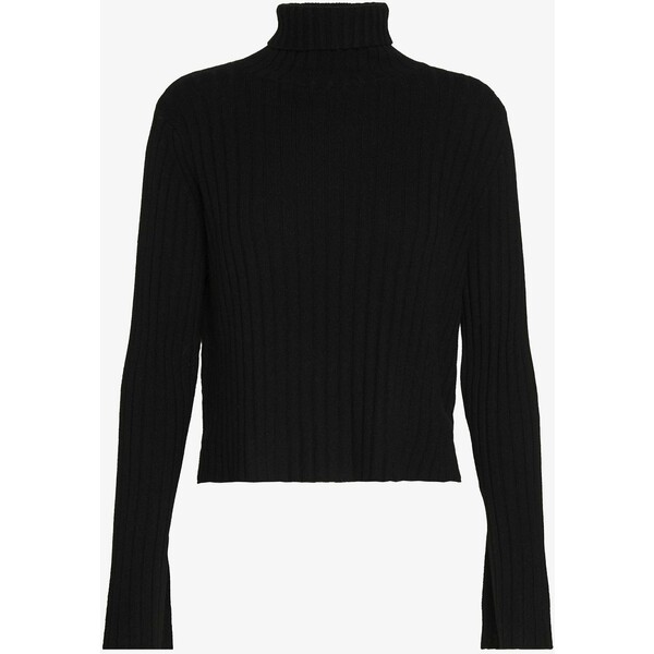 pure cashmere TURTLENECK Sweter black PUG21I008