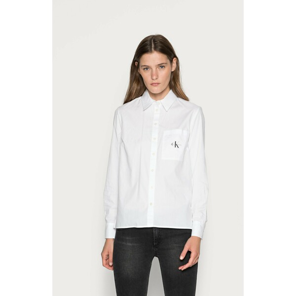 Calvin Klein Jeans MONOGRAM Bluzka bright white C1821E03U