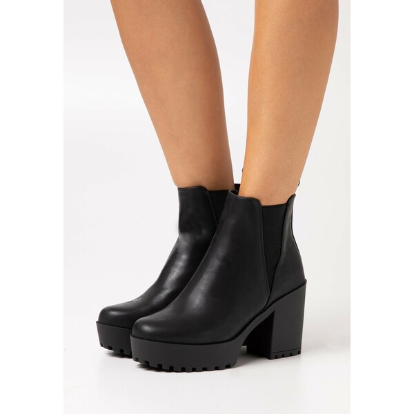 Even&Odd Wide Fit Ankle boot black EVC11N015