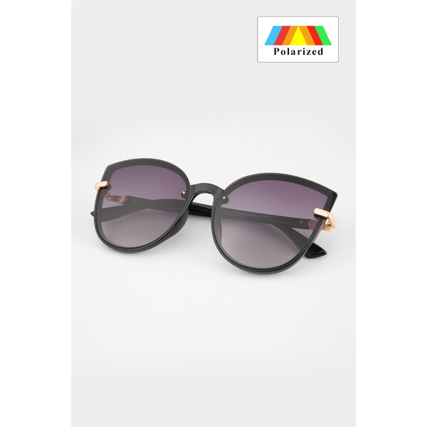 Quiosque Czarne okulary z filtrem UV 400 5PD011299
