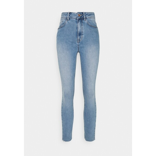 mine to five TOM TAILOR SKINNY WITH OPEN HEM Jeansy Skinny Fit light stone blue denim T0X21N00A