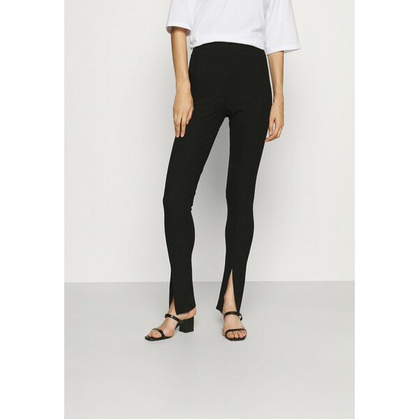 ONLY Tall ONLNELLA SLIT PANT Spodnie materiałowe black OND21A05B