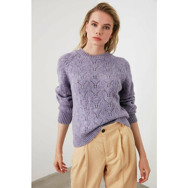 Trendyol Sweter Purple TRU21E0C8-I11