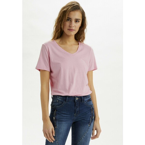 Cream NAIA T-shirt basic cameo pink CR221D067