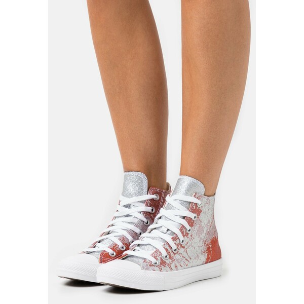 Converse CHUCK TAYLOR ALL STAR SHIMMER AND SHINE Sneakersy wysokie fire pit/himalayan salt/white CO411A1II