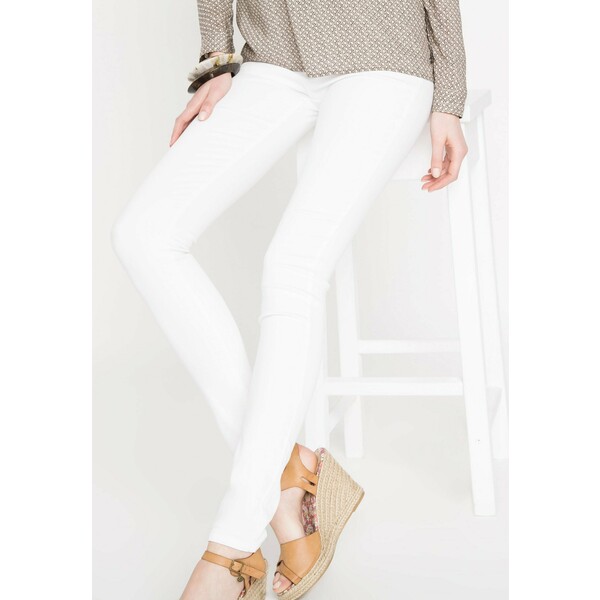 BONOBO Jeans Jeansy Skinny Fit blanc BQ021N00L