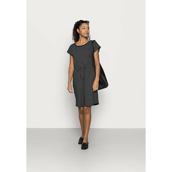 Vero Moda Petite VMAPRIL SHORT DRESS 2 PACK Sukienka z dżerseju black/black /snow white VM021C04P