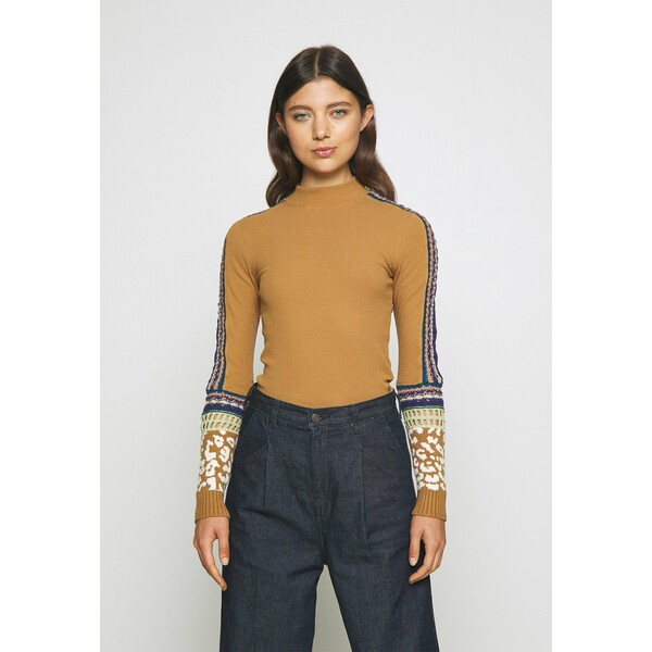 Free People SWITCH IT UP THERMAL Sweter sienna FP021D02N
