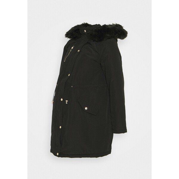 Dorothy Perkins Maternity COAT Płaszcz zimowy black DP829M00S