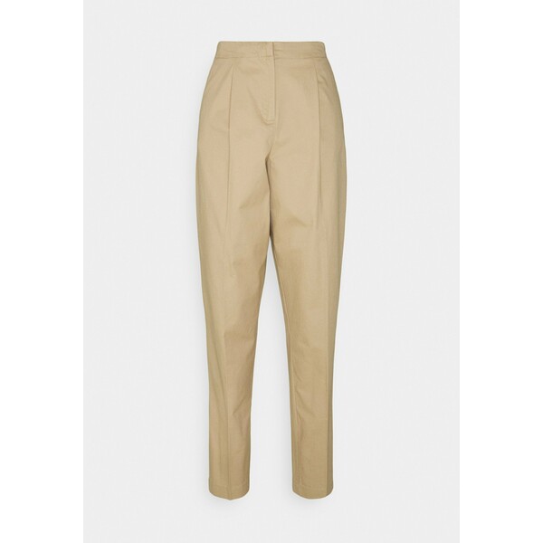 Vero Moda Tall VMCHARLIE LOOSE PANT Spodnie materiałowe beige VEB21A044