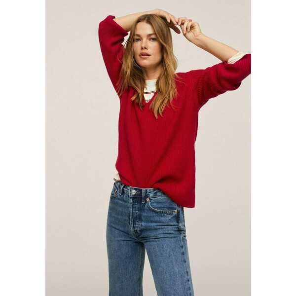 Mango Sweter rouge M9121I22W