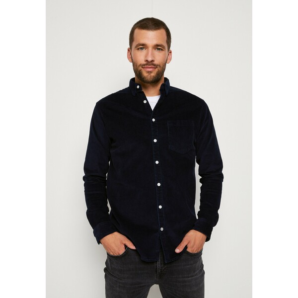 Kronstadt JOHAN SHIRT Koszula navy KR122D010