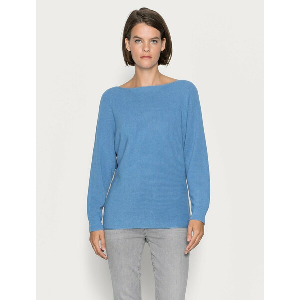 Esprit Collection BATWING SWEATER Sweter bright blue ES421I0KB