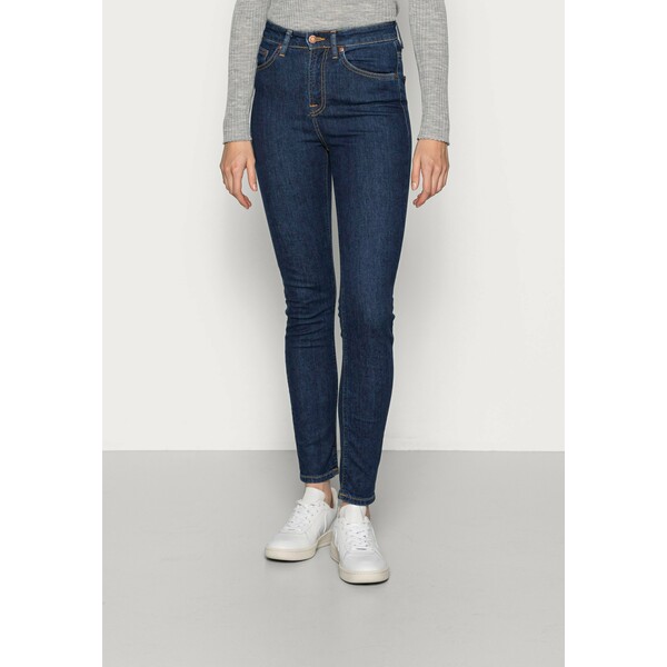 Nudie Jeans HIGHTOP TILDE Jeansy Skinny Fit blue fantasy NU221N02S