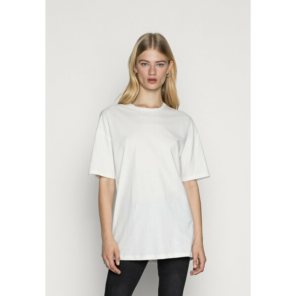 NU-IN ESSENTIAL OVERSIZED T-shirt basic off white NUF21D01N