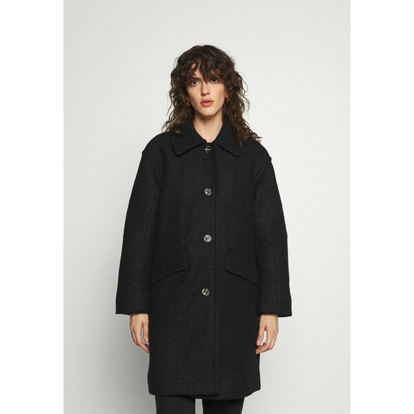 Marimekko SAMOILLA COAT Klasyczny płaszcz black M4K21U00H