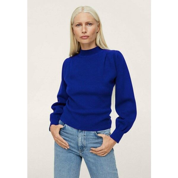 Mango SHOULDER Sweter bleu électrique M9121I25O