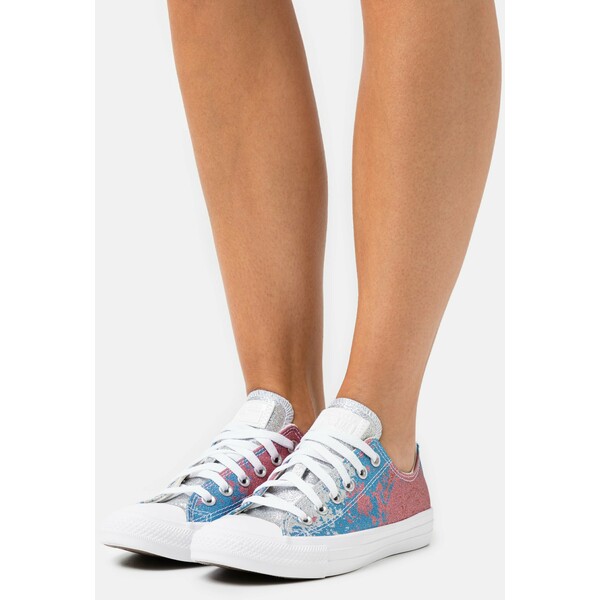Converse CHUCK TAYLOR ALL STAR SHIMMER AND SHINE Sneakersy niskie pink salt/university blue/white CO411A1IN