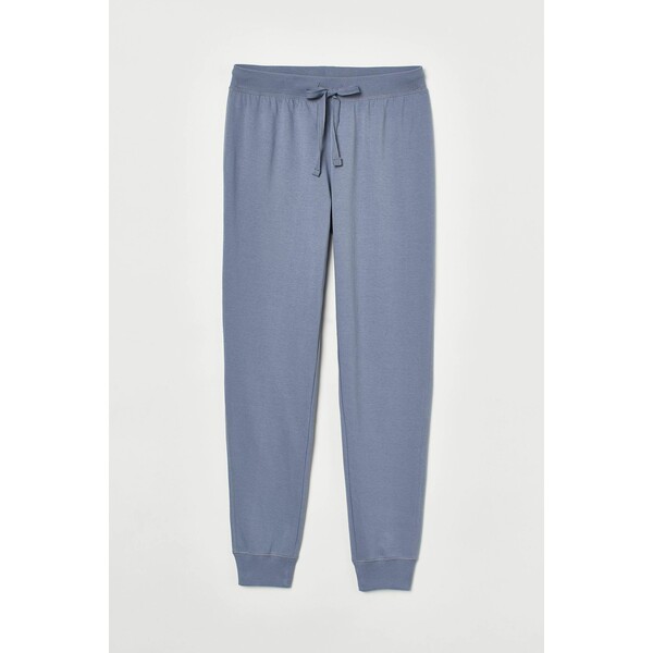 H&M Spodnie piżamowe - 0536139029 Gołębi błękit