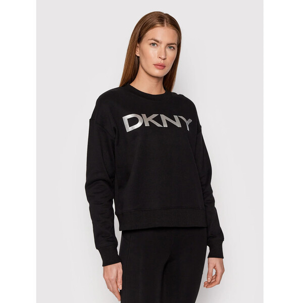 DKNY Sport Bluza DP1T7974 Czarny Relaxed Fit