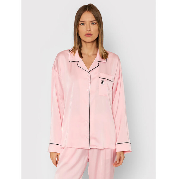 Juicy Couture Koszulka piżamowa Paquita JCAPB199 Różowy Regular Fit