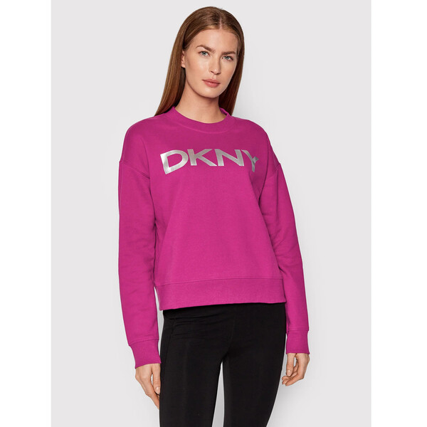 DKNY Sport Bluza DP1T7974 Różowy Relaxed Fit