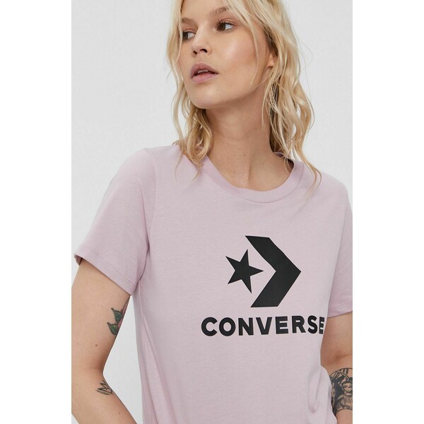 Converse T-shirt bawełniany 10018569.A34.530