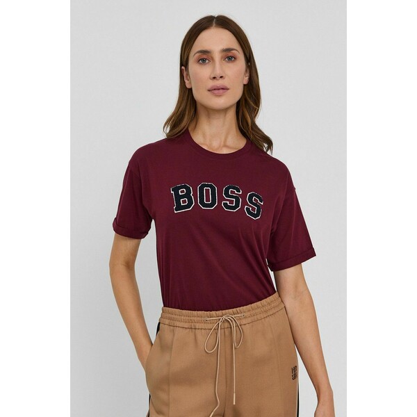 Boss T-shirt bawełniany 50457984