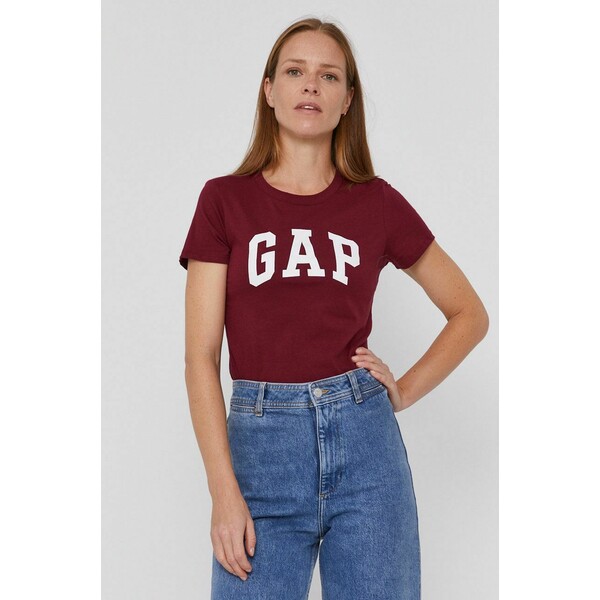 Gap GAP T-shirt bawełniany (2-pack) 548683.03WHITERED