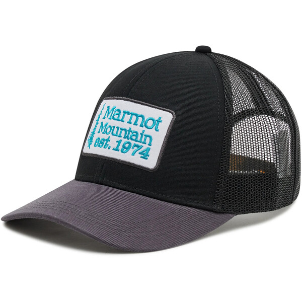 Marmot Czapka z daszkiem Retro Trucker Hat 16410 Czarny