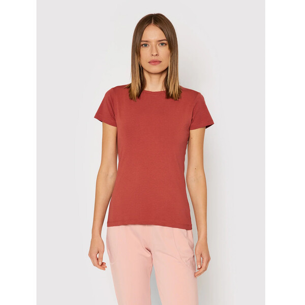 Outhorn T-Shirt TSD600 Różowy Regular Fit