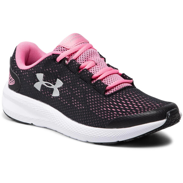 Under Armour Buty Ua Gs Charged Pursuit 2 3022860-002 Czarny