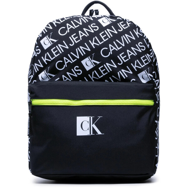 Calvin Klein Jeans Plecak Logo Aop Backpack IU0IU00236 Czarny
