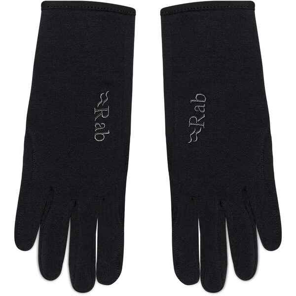 Rab Rękawiczki Damskie Power Stretch Pro Gloves QAG-48-BL-M Czarny
