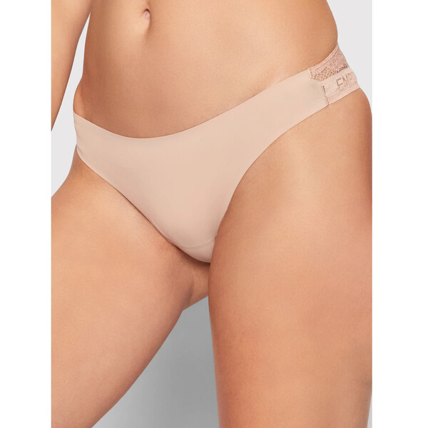 Emporio Armani Underwear Figi brazylijskie 162948 1A384 03914 Beżowy