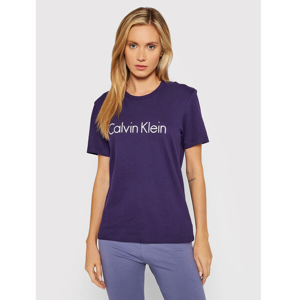 Calvin Klein Underwear T-Shirt 000QS6105E Fioletowy Regular Fit