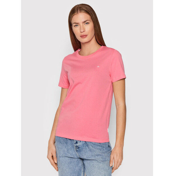 Calvin Klein T-Shirt K20K202132 Różowy Regular Fit